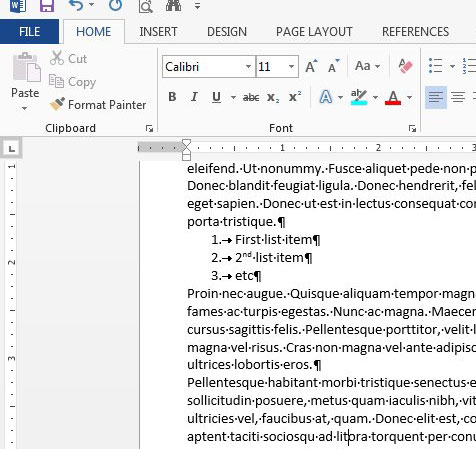 hide formatting marks in word for mac 2016
